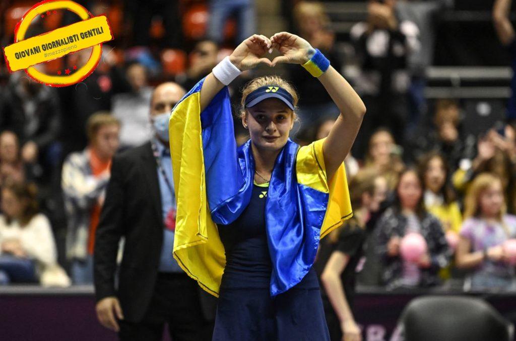 La Tennista Ucraina Dona Il Premio Al Suo Paese La Tennista Ucraina